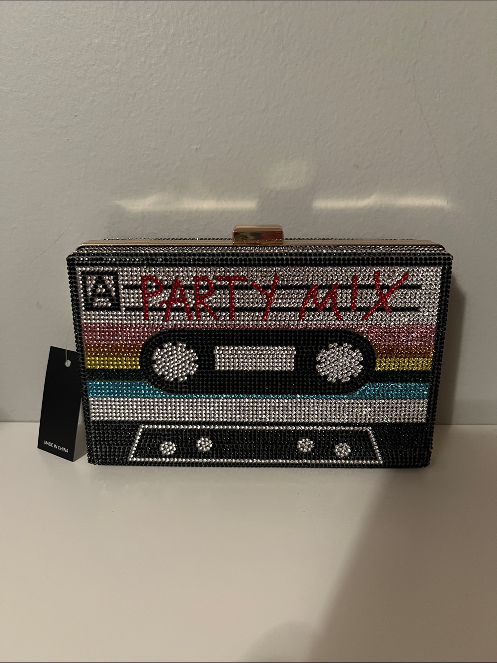 Rhinestone Clutch Bag